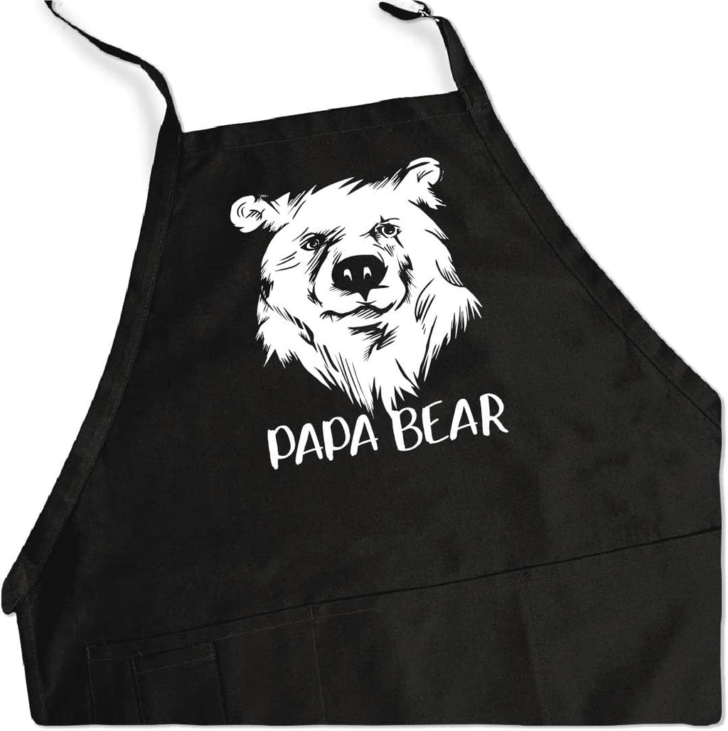 Papa Bear BBQ Grill Adjustable Apron for Men, One Size
