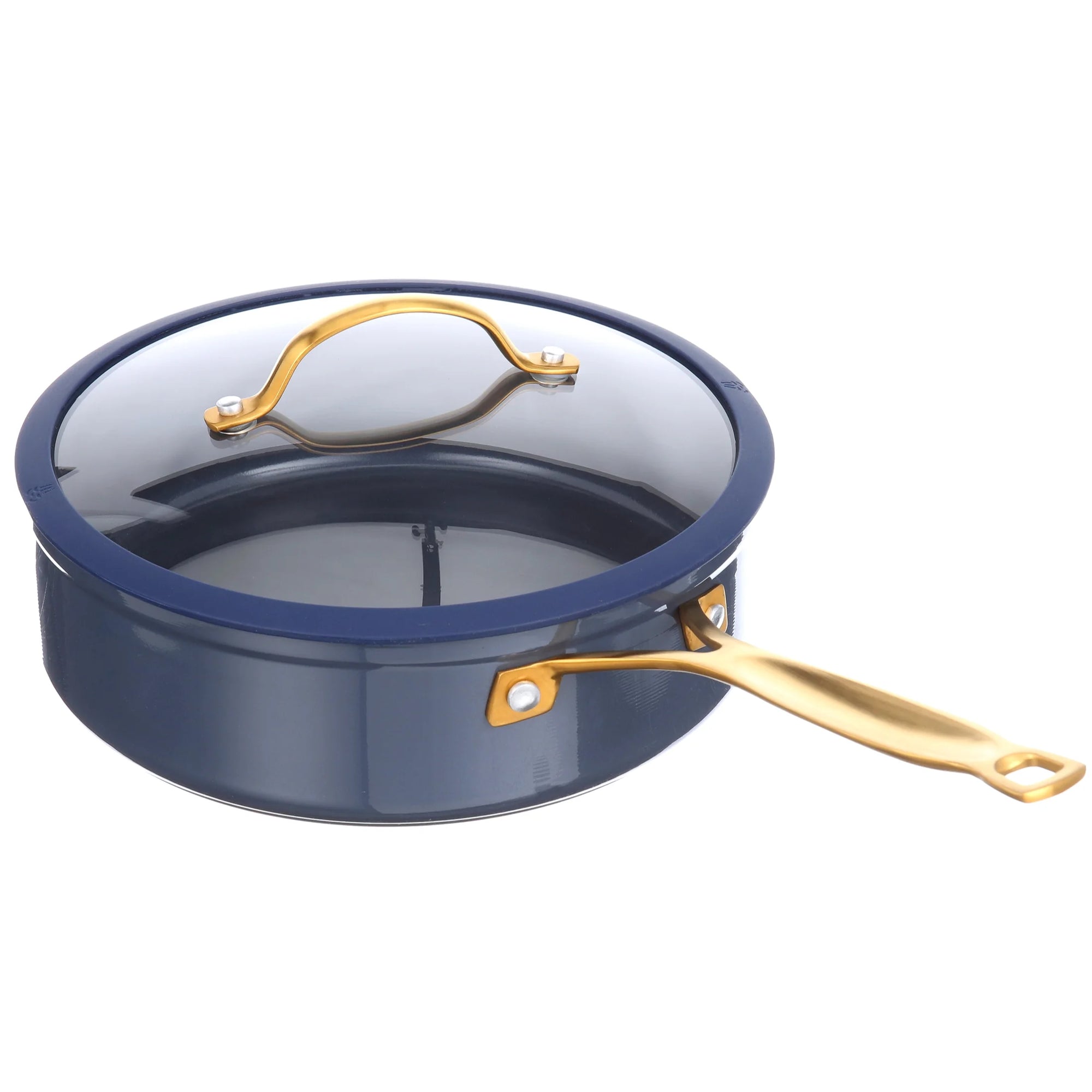 Signature 12-Piece Cookware Set Non-Stick - Blue