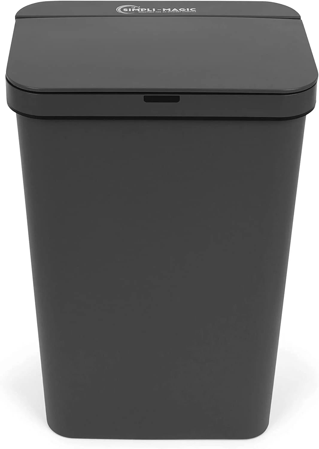 Automatic Garbage Can with Touchless Trash Can Lid, Rectangular White 50L